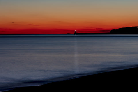 Newhaven Lighthouse at Sunset