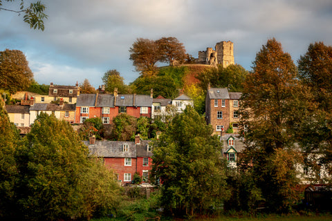 Lewes Castle from the Paddock